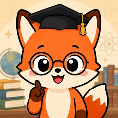 戴学士帽的小狐狸